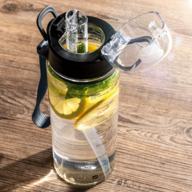 Logotrade promotional merchandise photo of: Drinking bottle SEYHAN 900 ml Schwarzwolf