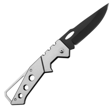 Logo trade promotional gifts image of: Folding knife GEDIZ Schwarzwolf