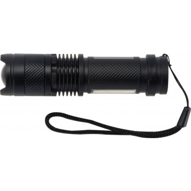 Logo trade advertising product photo of: Rechargeable flashlight AARHUS