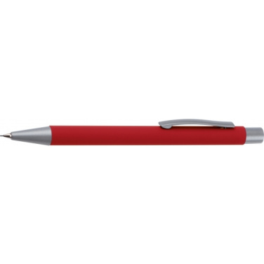 Logo trade corporate gifts picture of: Mechanical pencil soft touch ANCONA