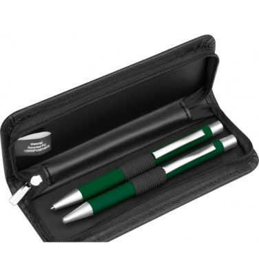 Logo trade promotional gifts picture of: Writing set soft touch Uppsala