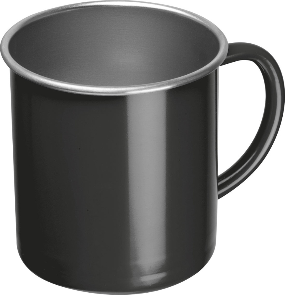 Logo trade promotional gift photo of: Steel cup Trezzo