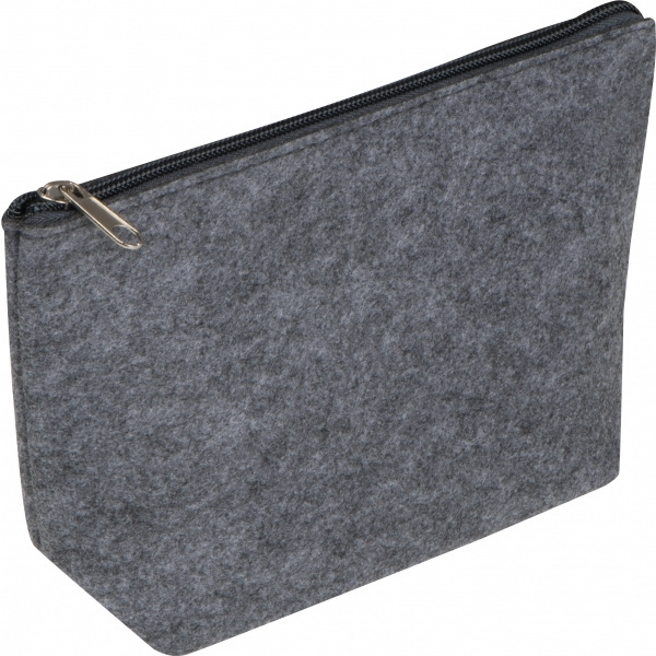 Logo trade corporate gift photo of: RPET cosmetic bag Cremona