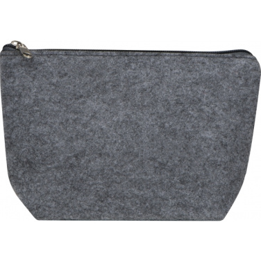 Logo trade corporate gifts image of: RPET cosmetic bag Cremona