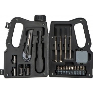 Logo trade promotional merchandise picture of: Tool set La Spezia