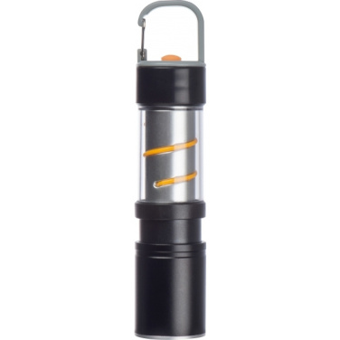 Logo trade promotional merchandise picture of: Rechargeable flashlight Tulsa