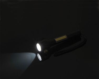 Logo trade promotional gift photo of: Rechargeable flashlight Trent