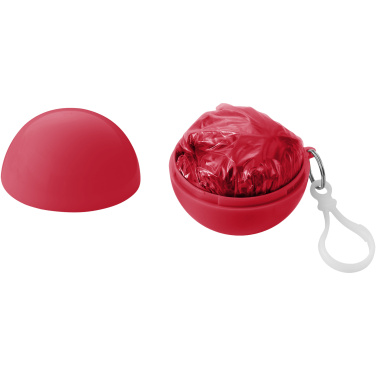 Logotrade corporate gift picture of: Xina rain poncho in storage ball with keychain