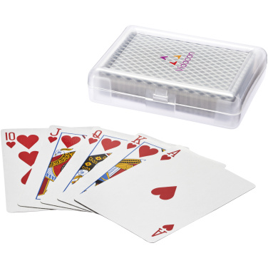 Logotrade business gifts photo of: Reno playing cards set in case