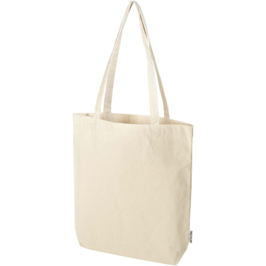 Logotrade promotional giveaway picture of: Florida 270 g/m² GRS recycled tote bag 10L