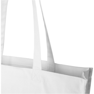 Logotrade promotional giveaway picture of: Florida 270 g/m² GRS recycled gusset tote bag 14L
