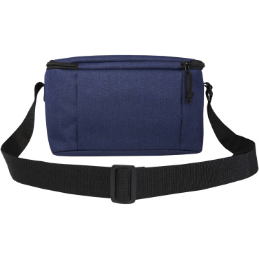 Logo trade promotional items image of: Tundra 6-can GRS RPET cooler bag 5L