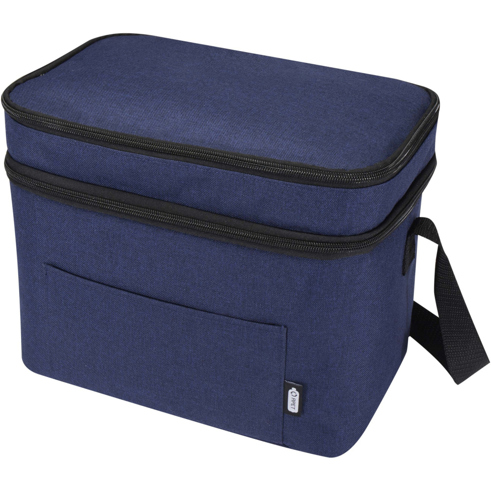 Logotrade promotional giveaways photo of: Tundra GRS RPET double compartments cooler bag 13L