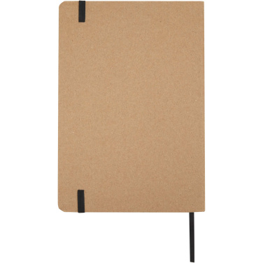 Logotrade promotional product image of: Holm A5 stone paper hard cover notebook with lined pages
