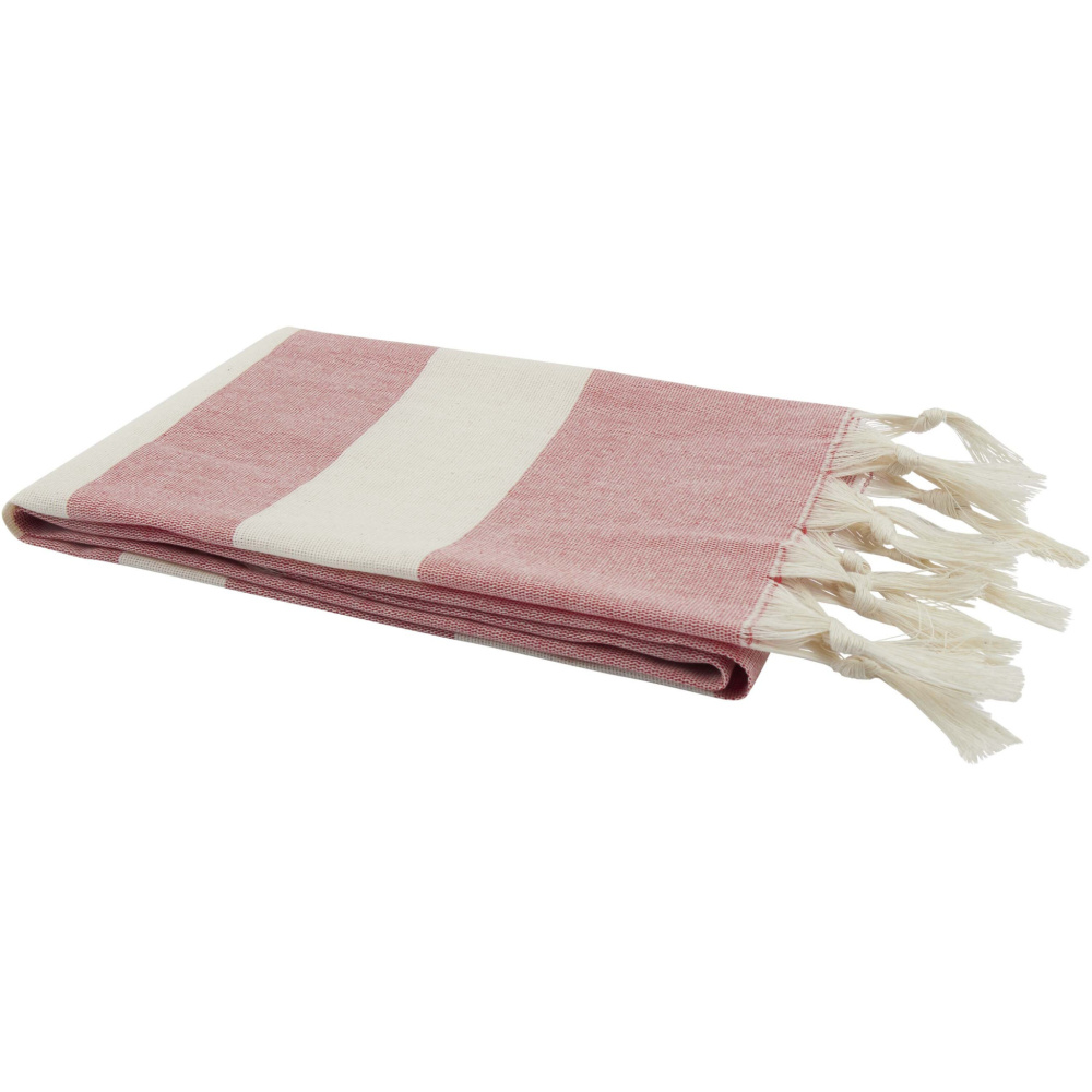 Logotrade promotional merchandise picture of: Anders hammam towel 147 x 75.5 cm