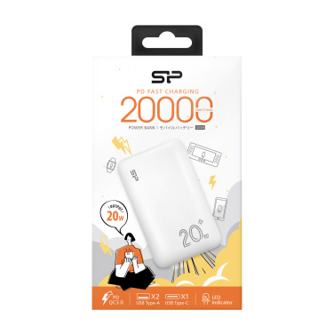Logotrade promotional giveaway picture of: Power bank Silicon Power QS58 20000 mAh