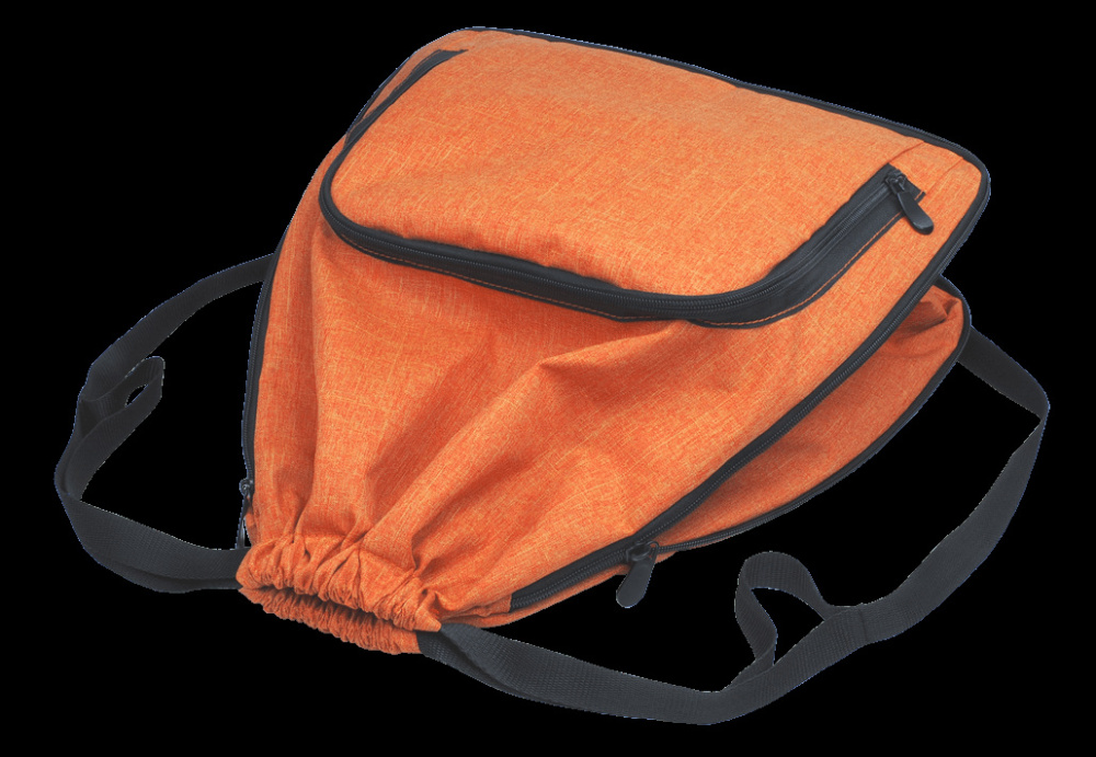 Logo trade corporate gifts image of: Drawstring backpack 123210500