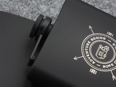 Logo trade promotional giveaways image of: Hip flask 190203600