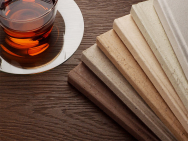 Logotrade promotional merchandise image of: Recycled Tea Notebook 209734000