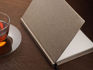 Logotrade promotional giveaways photo of: Recycled Tea Notebook 209734000
