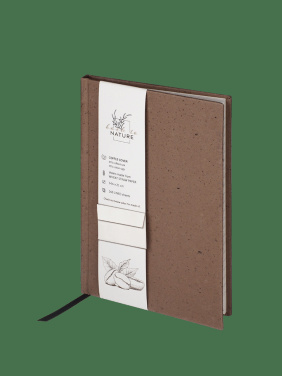 Logo trade promotional products picture of: Recycled Coffee Notebook 209733900