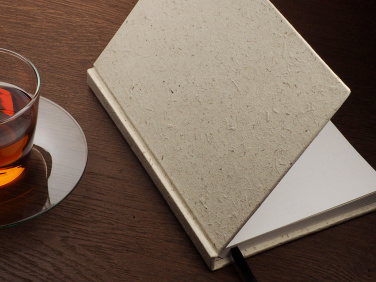 Logo trade promotional item photo of: Recycled Elephant Poo Notebook 209734400