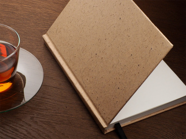 Logo trade advertising products image of: Recycled Coconut Notebook 209734100