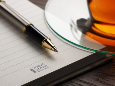 Logo trade corporate gift photo of: Recycled Hemp Notebook 209734300