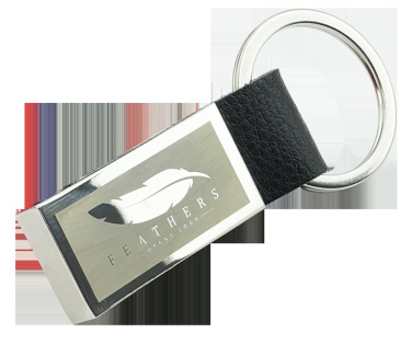 Logo trade promotional product photo of: Keyring 91409500