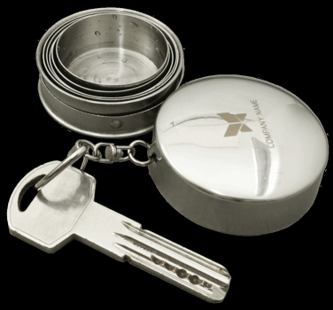 Logo trade corporate gifts image of: Keyring 94103600