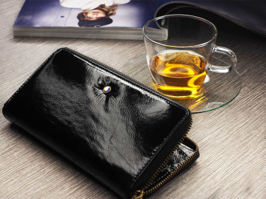 Logo trade promotional giveaways image of: Wallet 36008200
