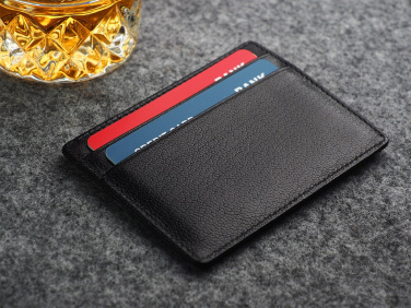 Logo trade promotional merchandise image of: RFID credit card case 190105200
