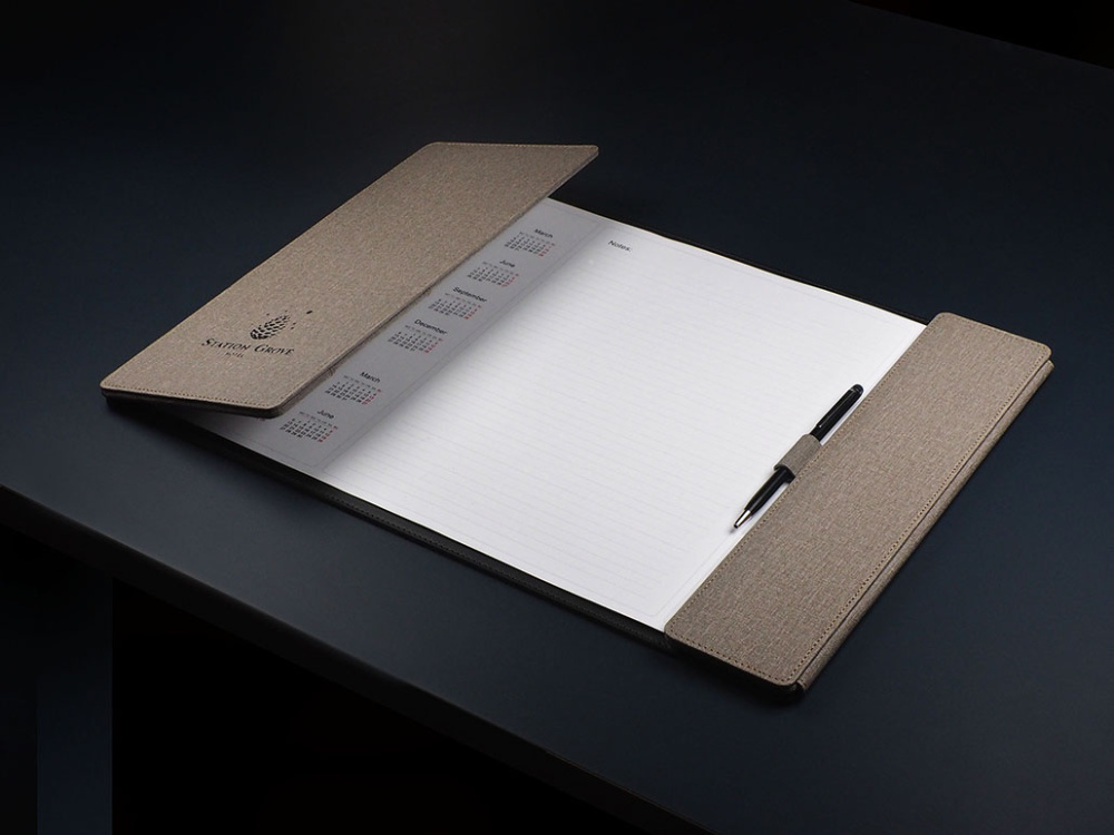Logo trade business gifts image of: Hotel desk pad 159732100