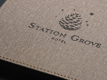 Logo trade corporate gift photo of: Hotel desk pad 159732100