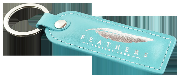 Logo trade promotional gifts image of: Keyring 568131
