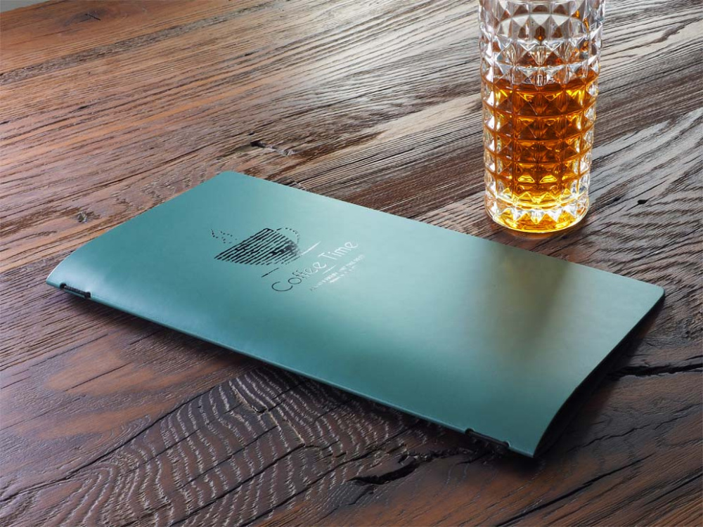 Logo trade promotional products image of: Menu cover Ambiente 1179094