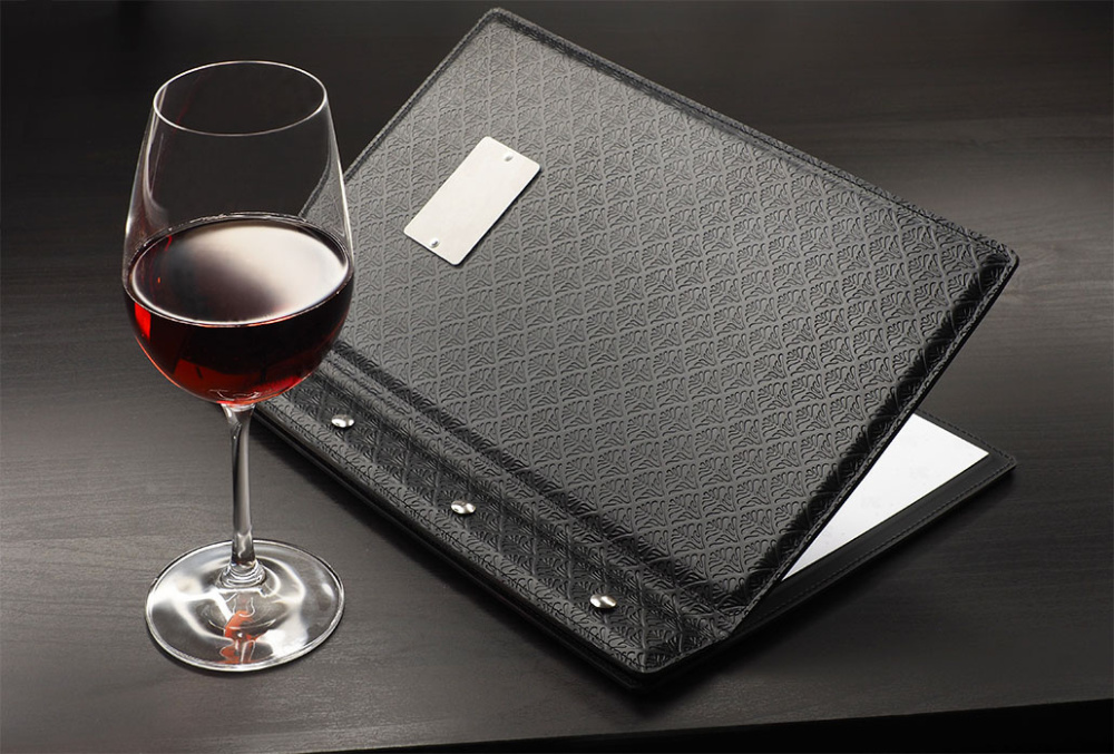 Logo trade corporate gift photo of: Menu cover 1084244