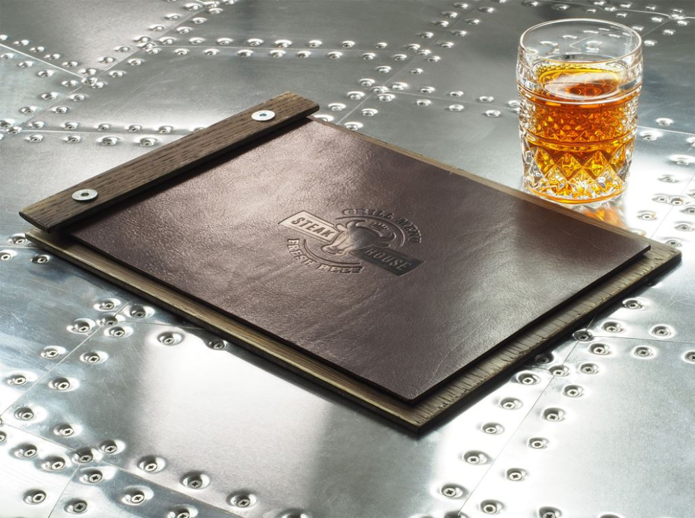 Logo trade promotional gift photo of: Menu cover 1204141