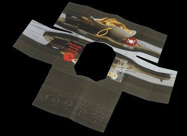 Logo trade corporate gifts image of: Origami wallet 998117