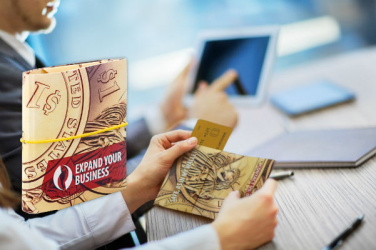 Logo trade advertising products picture of: Origami wallet 998117