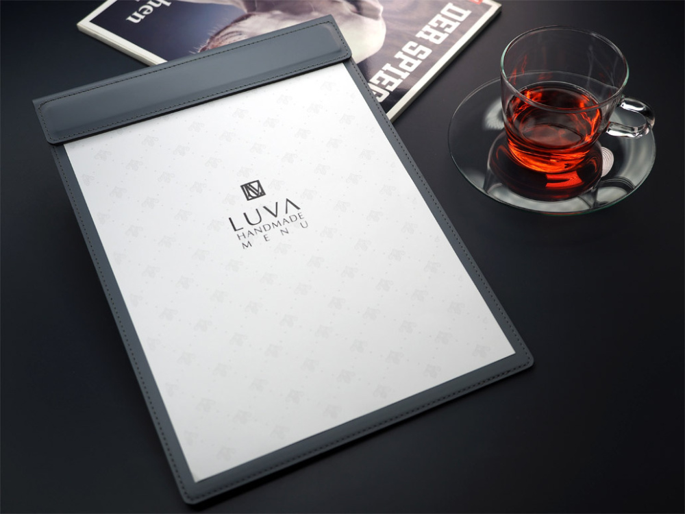 Logo trade promotional gift photo of: Menu cover 1241094