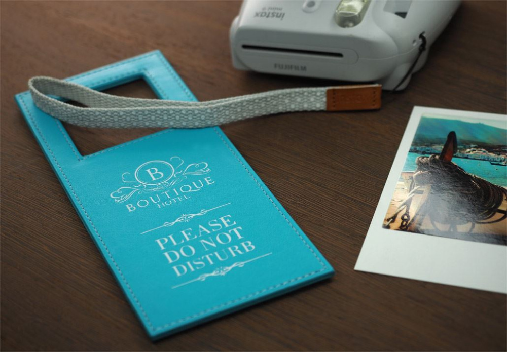 Logo trade promotional gifts image of: DND door sign 1110119