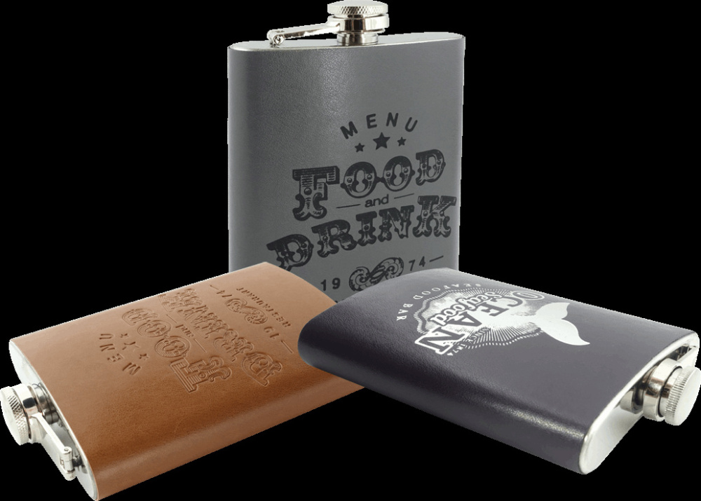 Logotrade promotional giveaway image of: Hip flask 425119