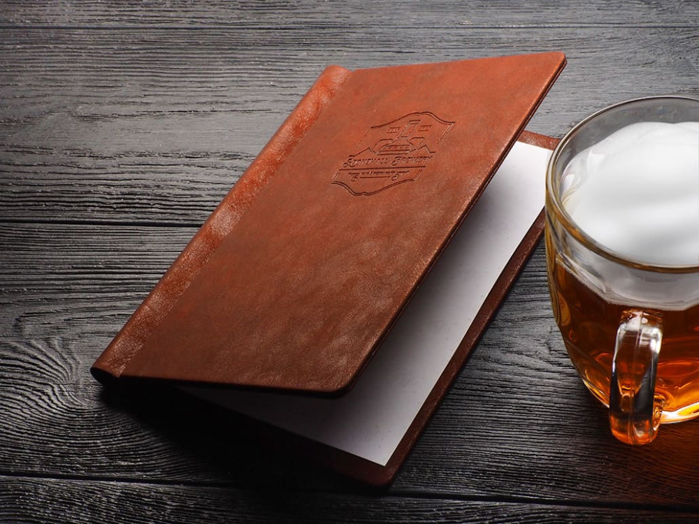 Logo trade corporate gifts picture of: Menu cover 2048325