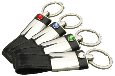 Logo trade promotional items image of: Swarovski Crystal Keyring 908095