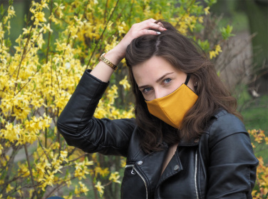 Logo trade promotional items image of: VENUS cotton face mask 1377165