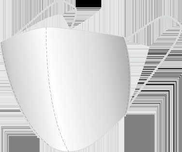 Logo trade promotional giveaways image of: VENUS cotton face mask 1377165