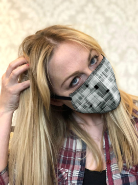 Logo trade promotional merchandise picture of: ZEFIR cotton face mask 1400165