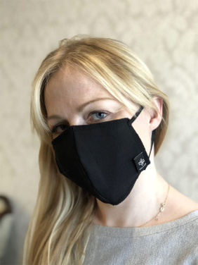 Logo trade corporate gift photo of: ZEFIR cotton face mask 1400165
