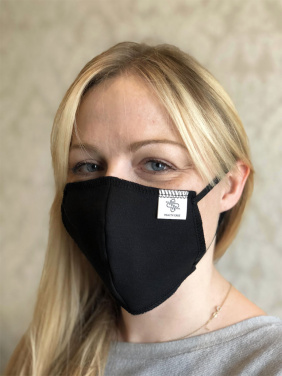 Logo trade corporate gift photo of: ZEFIR cotton face mask 1400165